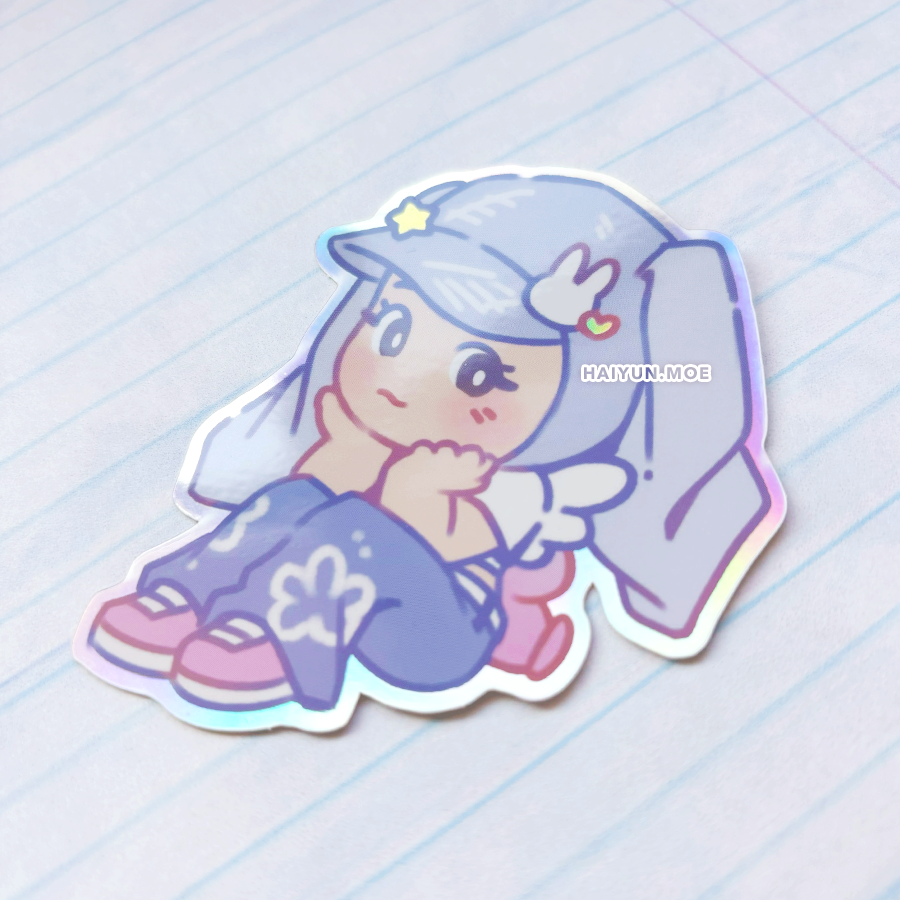 Sonny Angel x NWJNS OMG Holo Sticker — haiyun